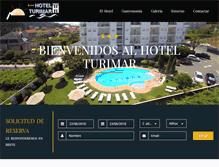 Tablet Screenshot of hotelturimar.com